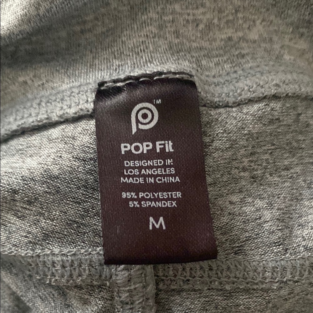 POP Fit Heather Gray Leggings